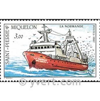 n° 482 -  Timbre Saint-Pierre et Miquelon Poste