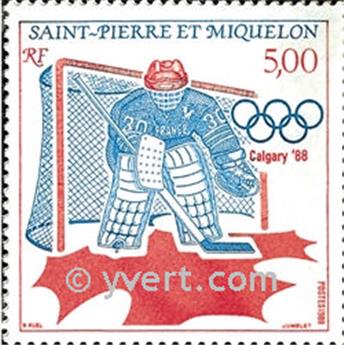 n° 487 -  Timbre Saint-Pierre et Miquelon Poste