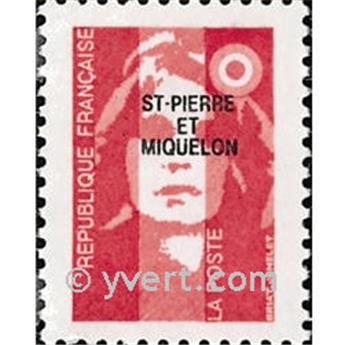 n° 578 -  Timbre Saint-Pierre et Miquelon Poste