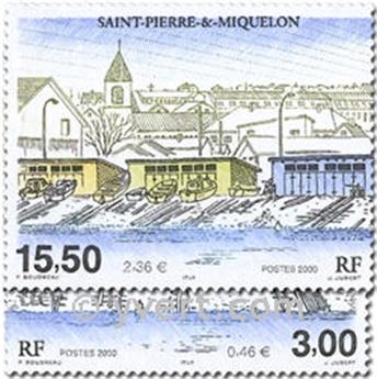 n.o 724/725 -  Sello San Pedro y Miquelón Correos