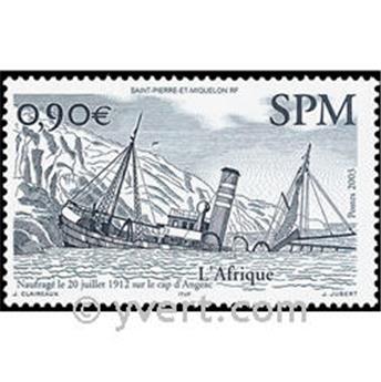 n.o 806 -  Sello San Pedro y Miquelón Correos