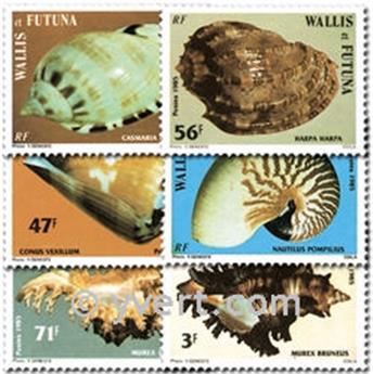 n° 323/328  -  Selo Wallis e Futuna Correios