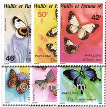 n° 353/358  -  Selo Wallis e Futuna Correios