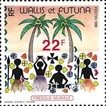 n° 388 -  Timbre Wallis et Futuna Poste