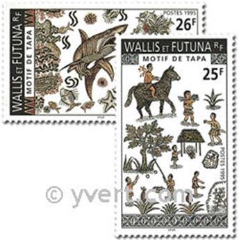 n° 483/484  -  Selo Wallis e Futuna Correios