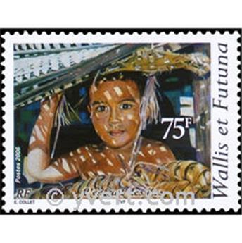n.o 651 -  Sello Wallis y Futuna Correos
