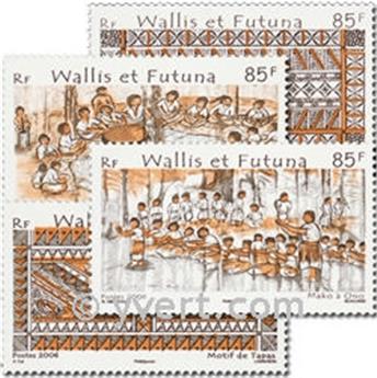 n.o 668/671 -  Sello Wallis y Futuna Correos
