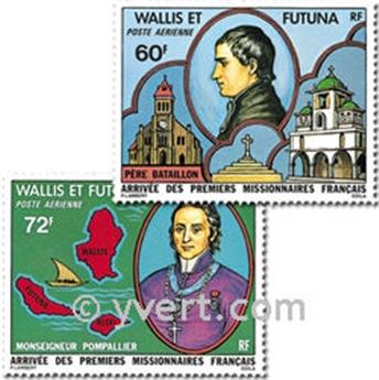 n° 82/83  -  Selo Wallis e Futuna Correio aéreo
