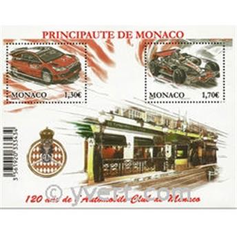 n° 2705/2706 (BF 95) - Timbre Monaco Poste