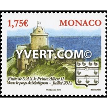 n° 2834 -  Selo Mónaco Correios