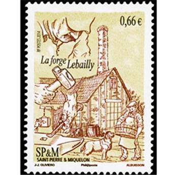 n.o 1108 - Sello San Pedro y Miquelón Correos Poste