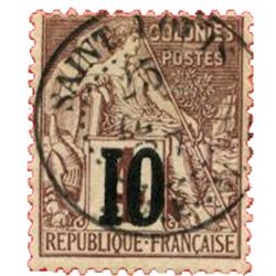 n°3e obl. TB - Timbre Sénégal Poste n°3e obl. TB - Timbre Sénégal Poste