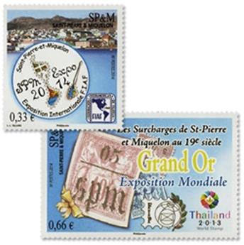 n° 1116/1117 - Stamps Saint-Pierre et Miquelon Mail
