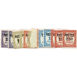 n°140/153* - Timbre Monaco Poste n°140/153* - Timbre Monaco Poste