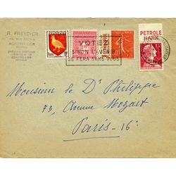 n°199 obl. - Timbre France Poste n°199 obl. - Timbre France Poste